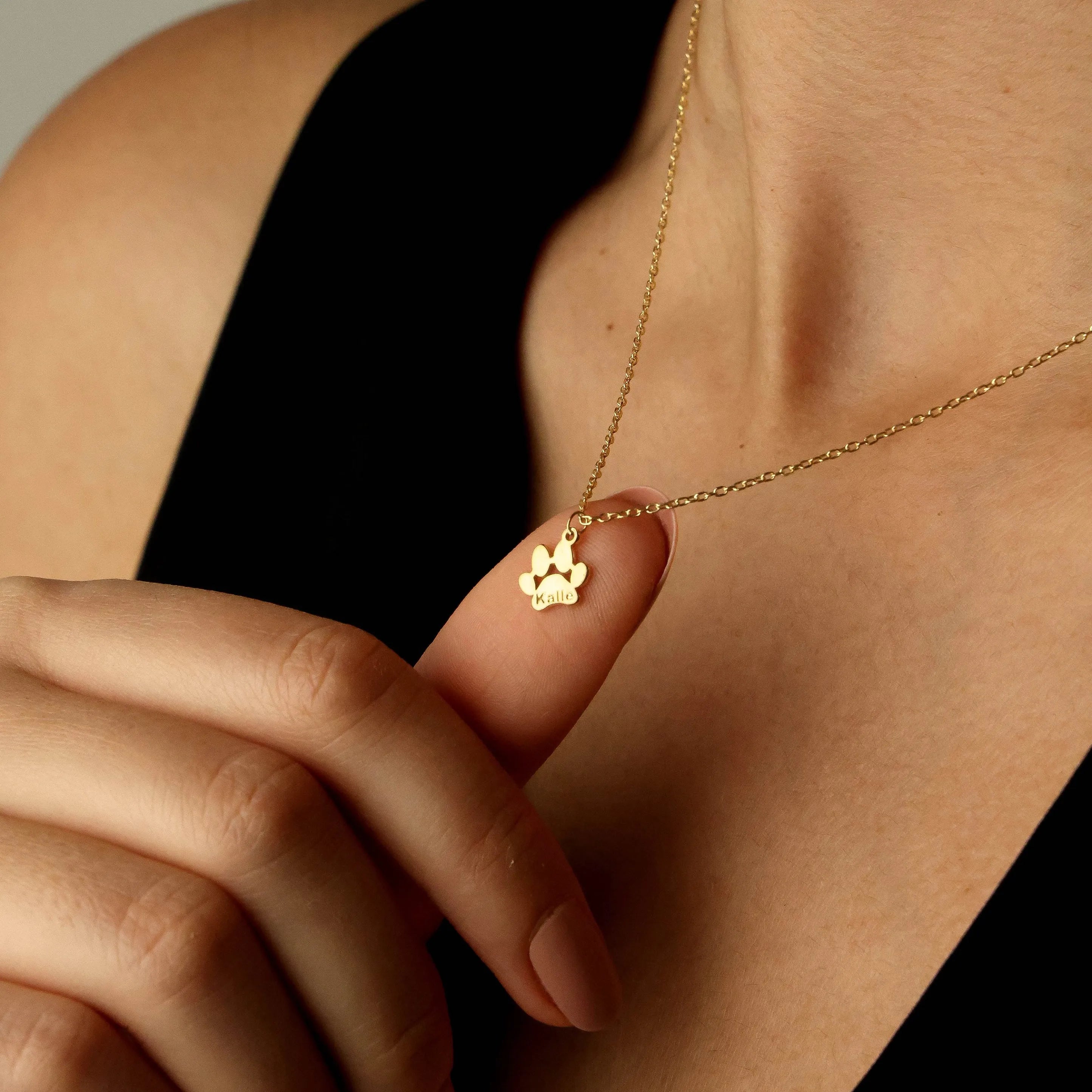 Collier Empreinte Personnalisé