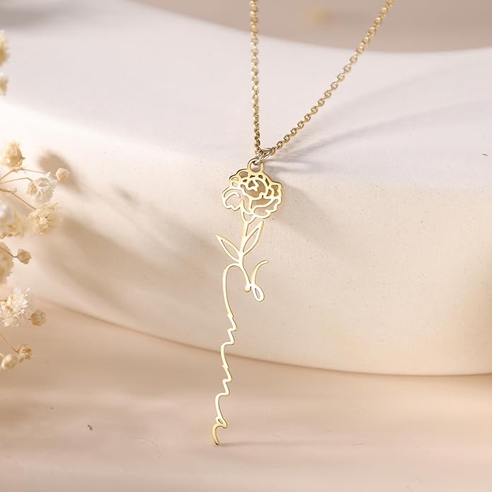 Collier Fleur de Naissance