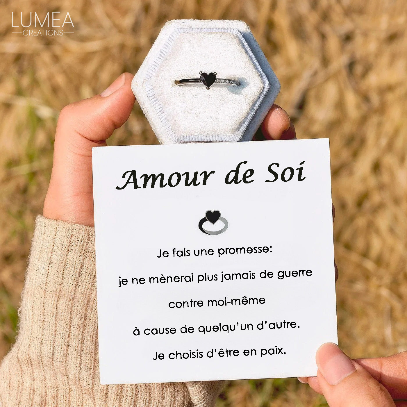 Amour de Soi - Bague Cœur