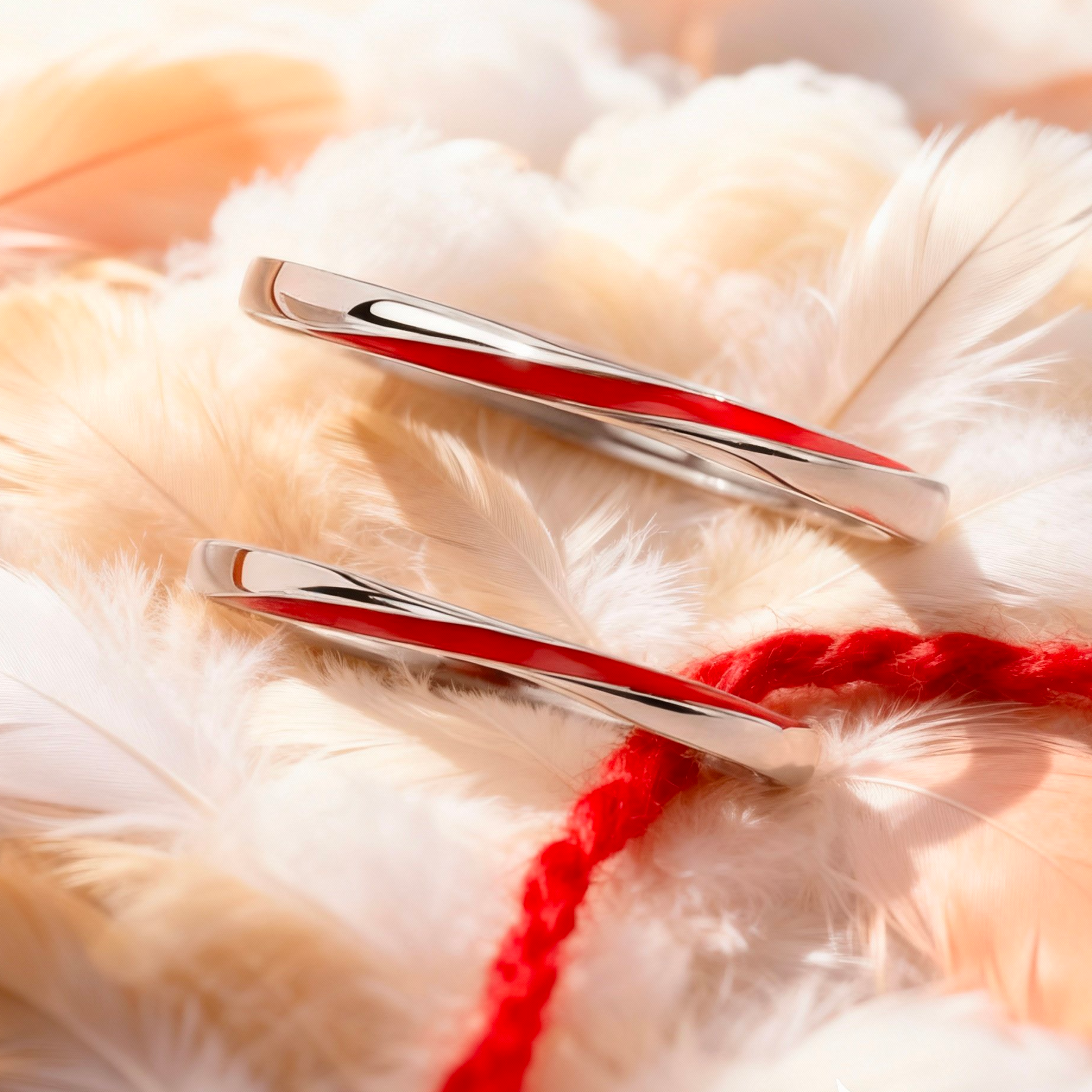 À Mon Amour - Bague Fil Rouge du Destin