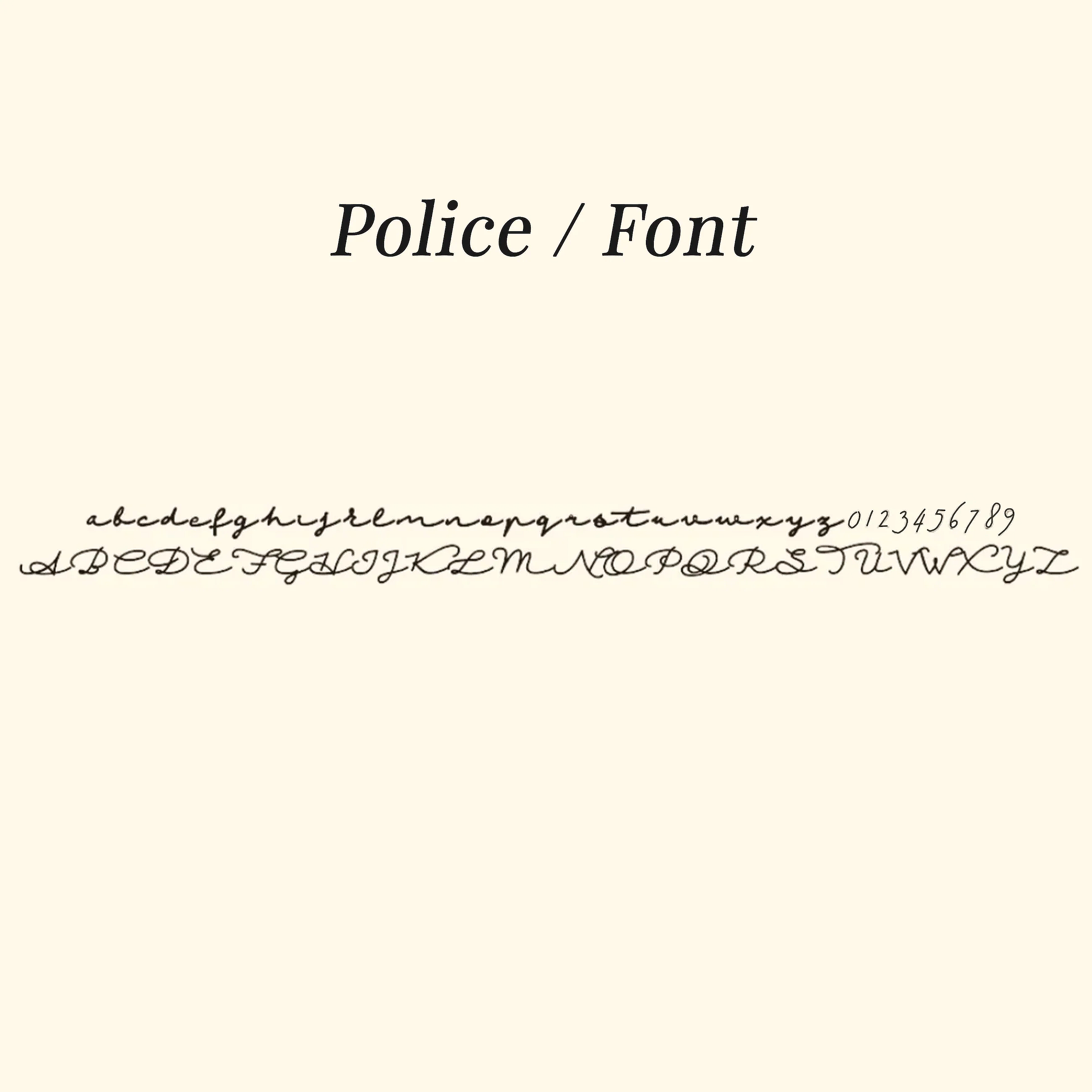 Collier Prénoms Multiples