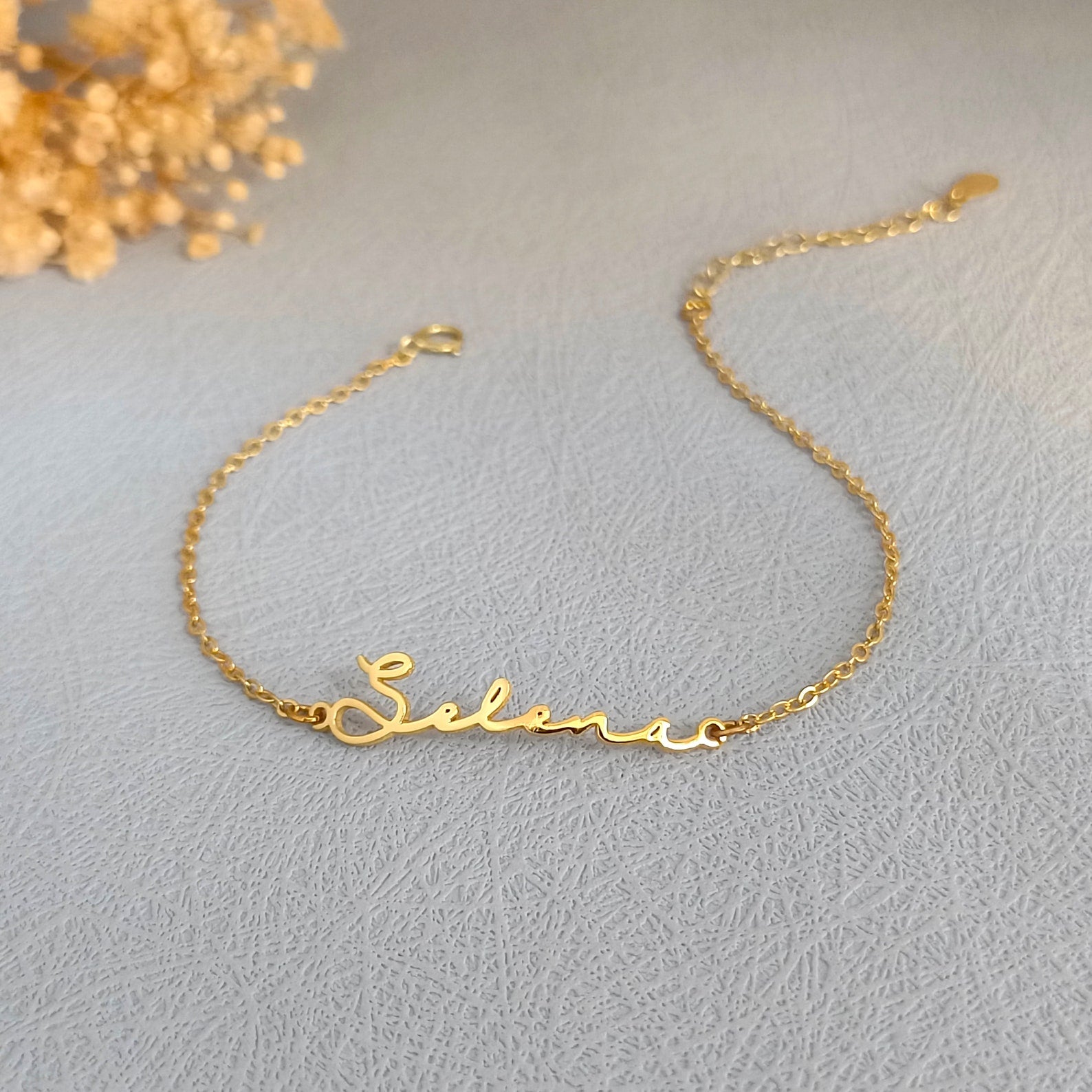 Bracelet Personnalisé Signature