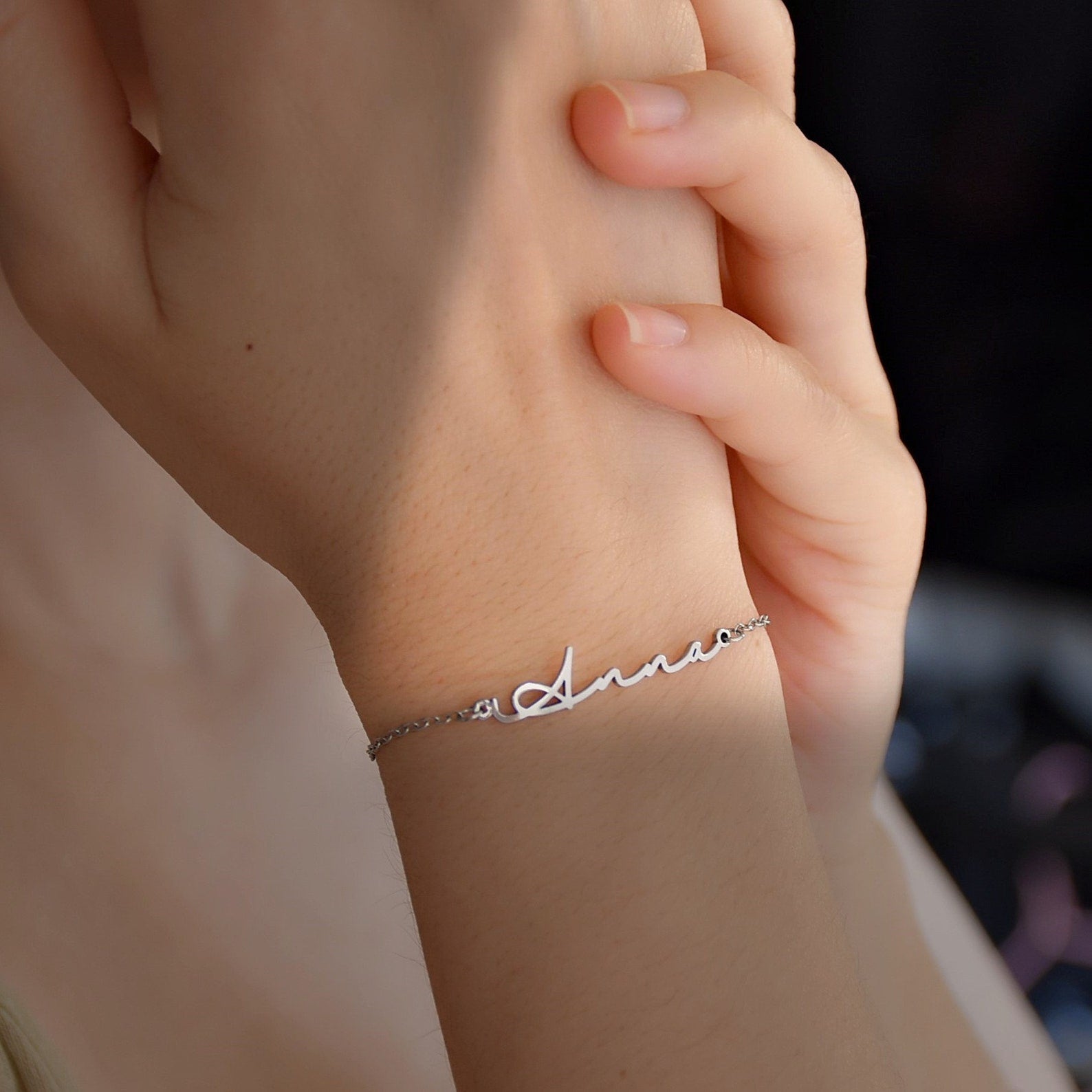 Bracelet Personnalisé Signature