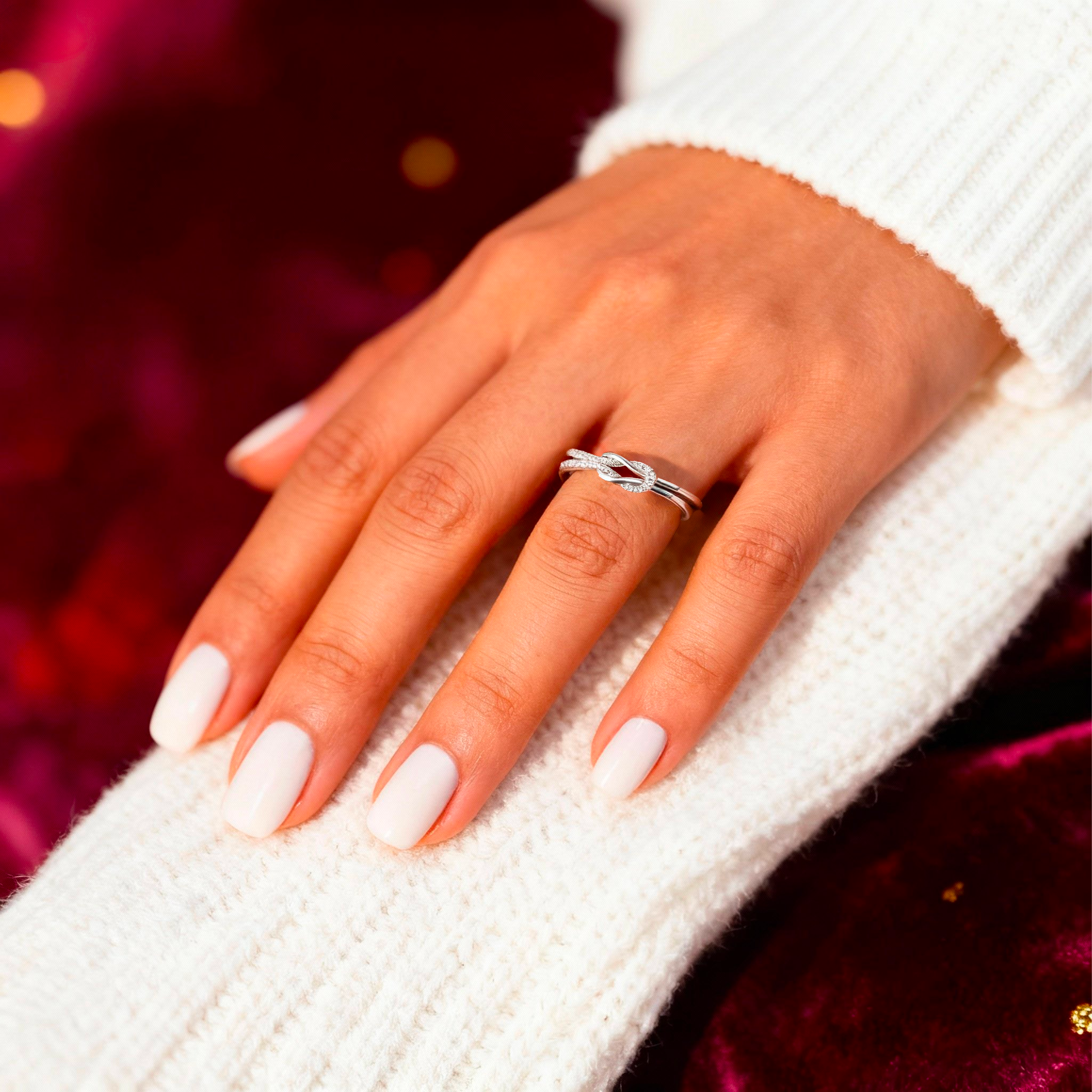 À Ma Meilleure Amie - Bague Nœud