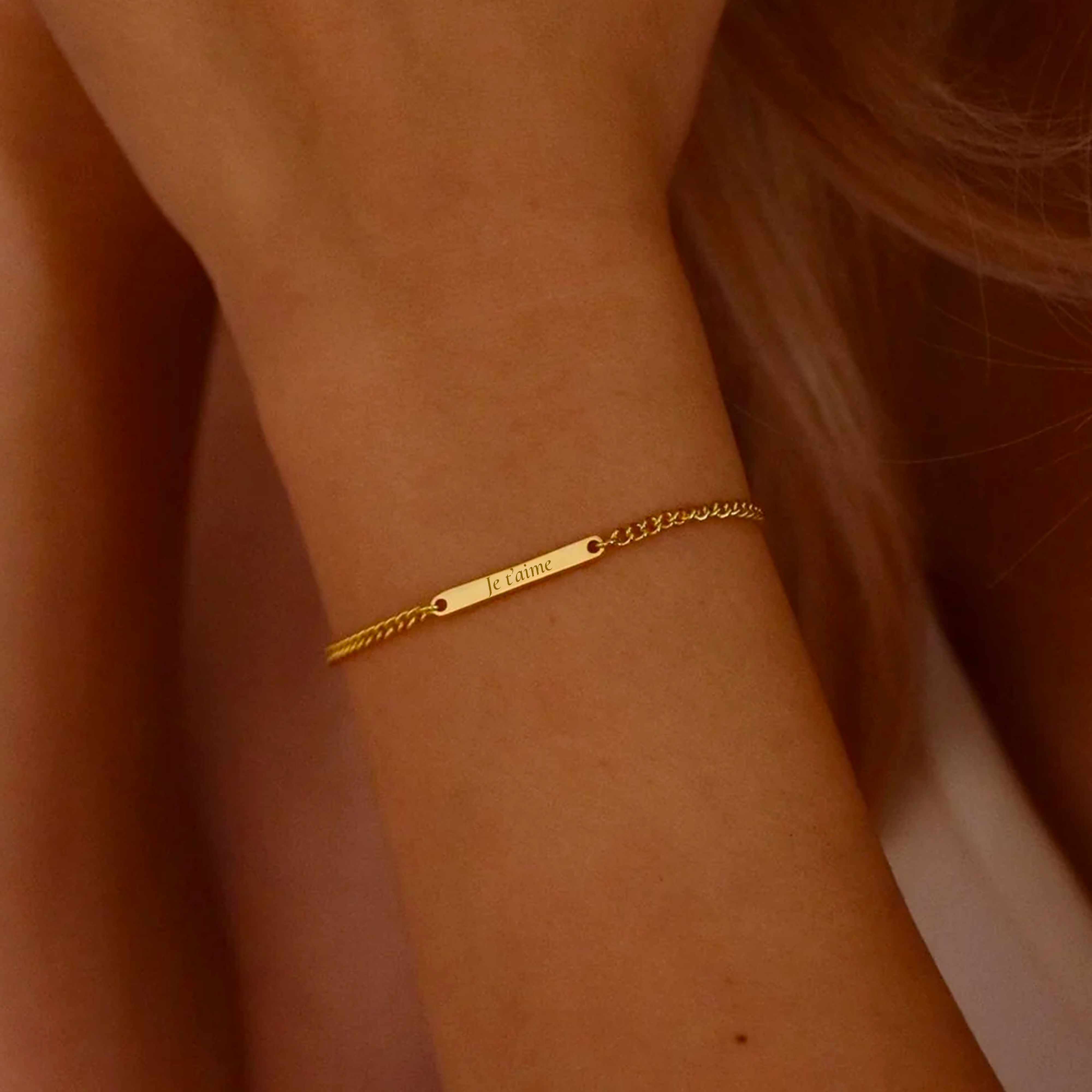 Promesse – Bracelet avec Gravure Personnalisée