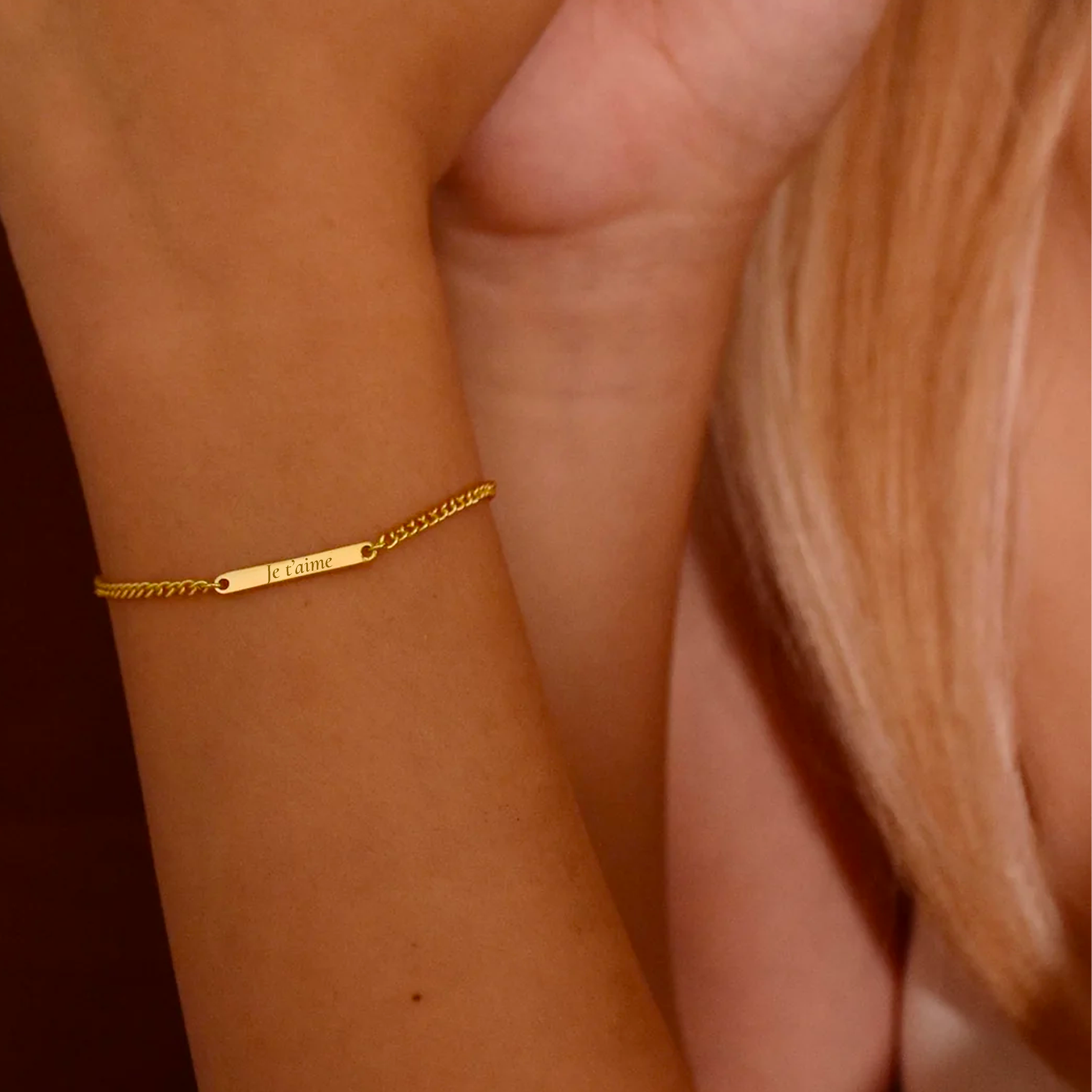 Promesse – Bracelet avec Gravure Personnalisée