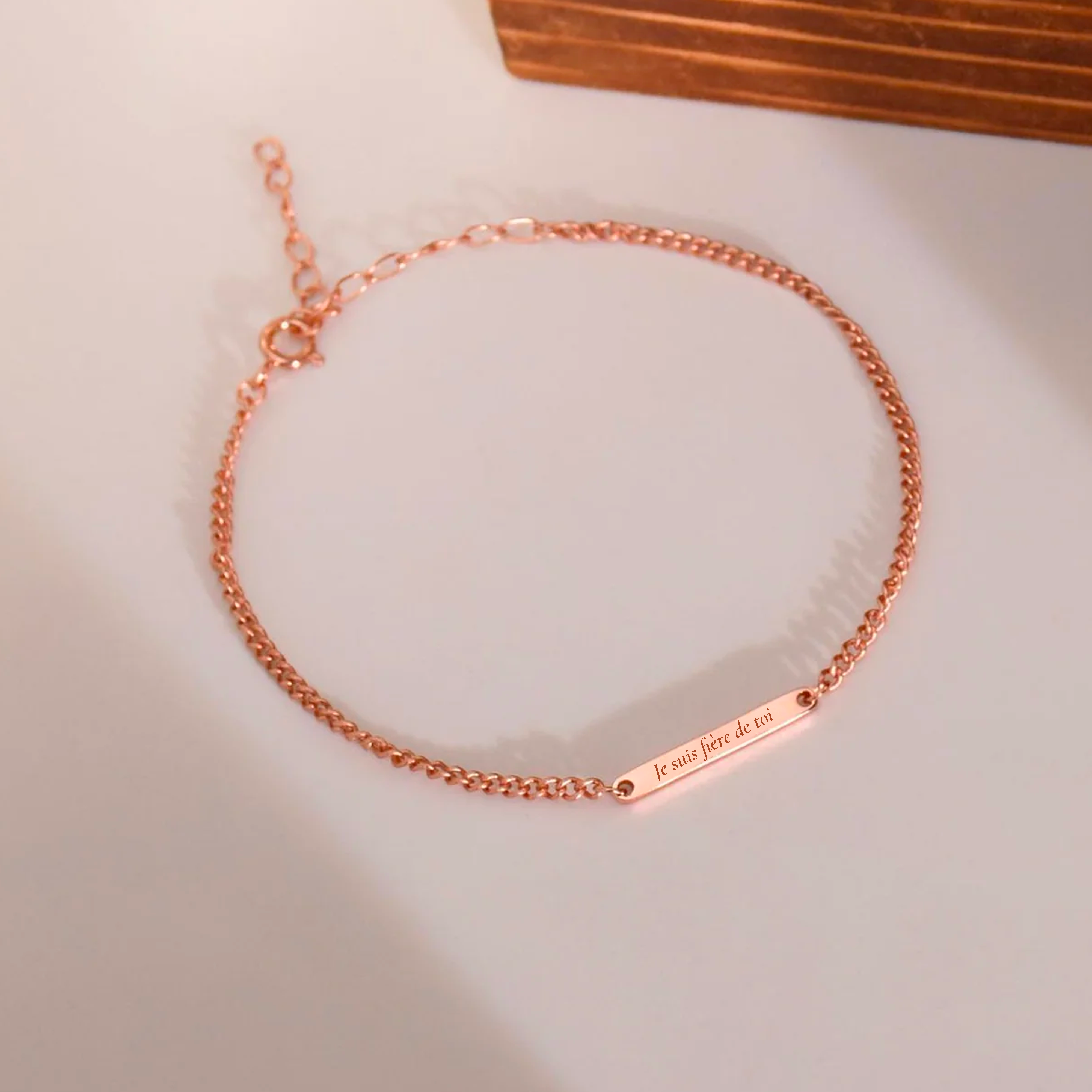 Promesse – Bracelet avec Gravure Personnalisée