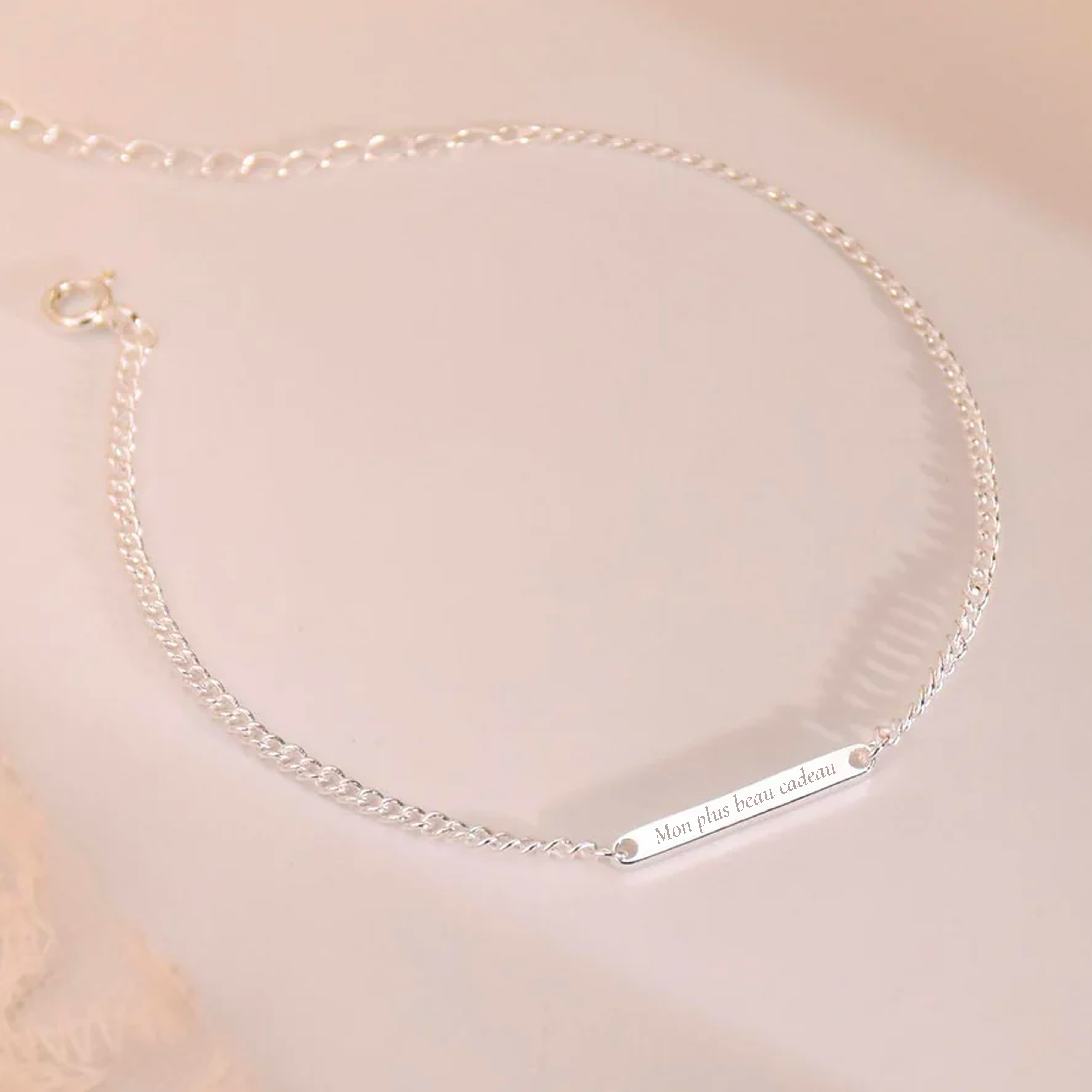 Promesse – Bracelet avec Gravure Personnalisée