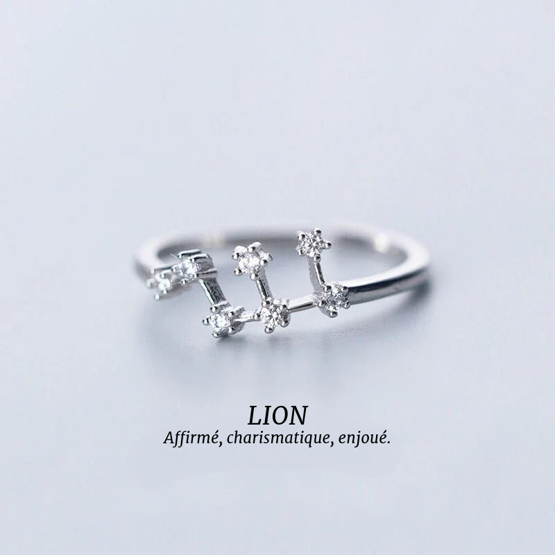 Costellations - Bagues Signes du Zodiaque en Argent