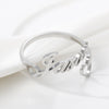 Bague Ajustable Cœur