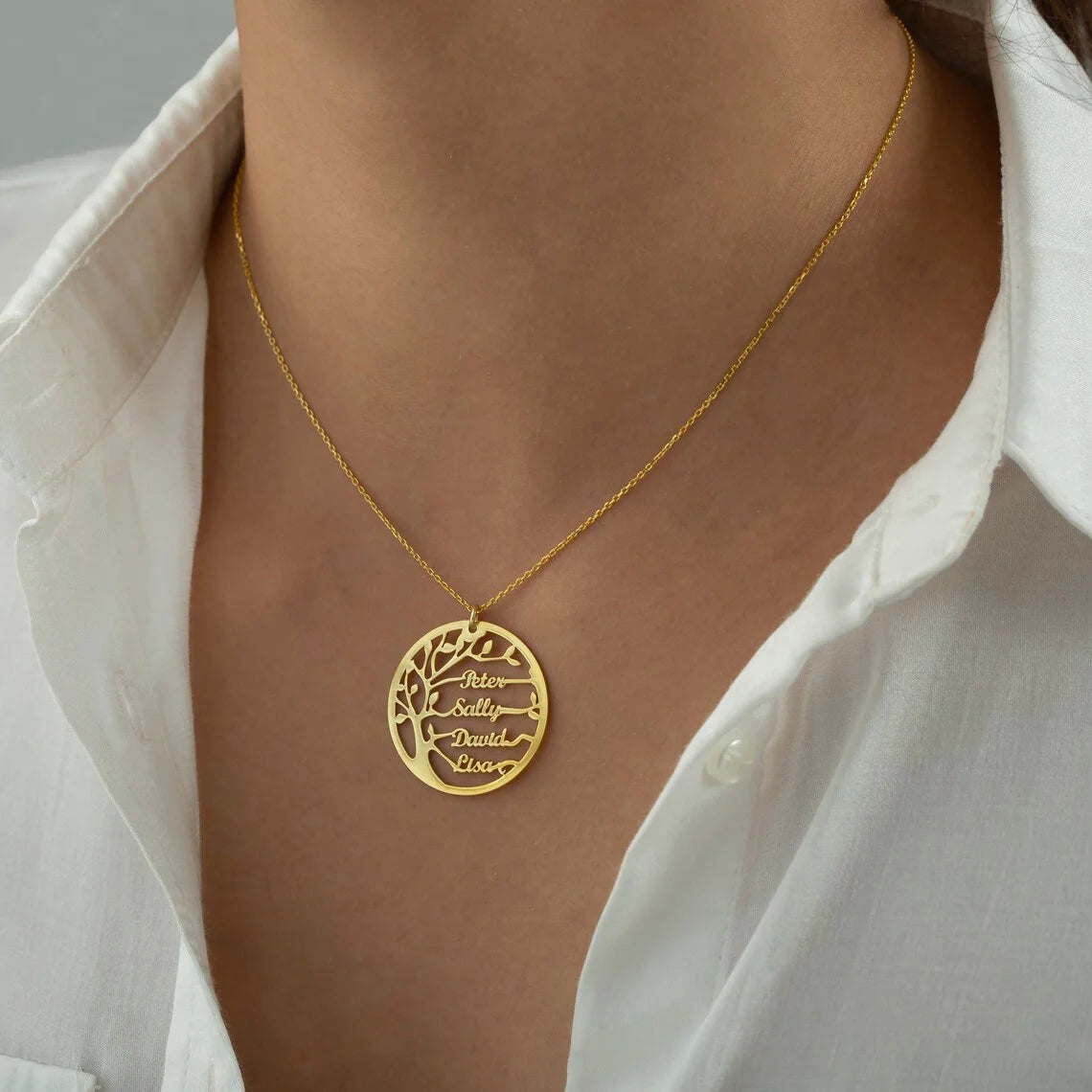 Collier Arbre de Vie Personnalisé