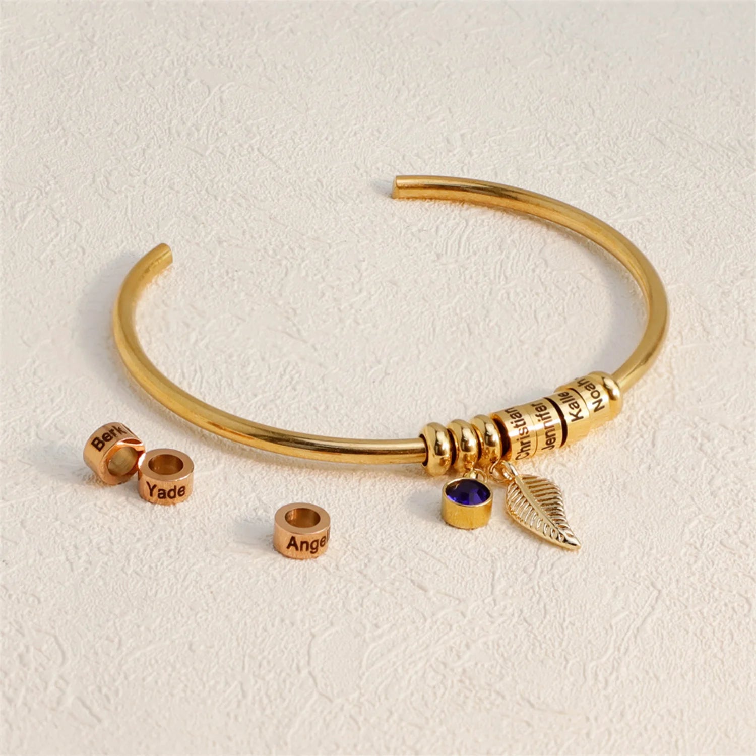 Gardien des Prénoms - Bracelet Perles Personnalisées