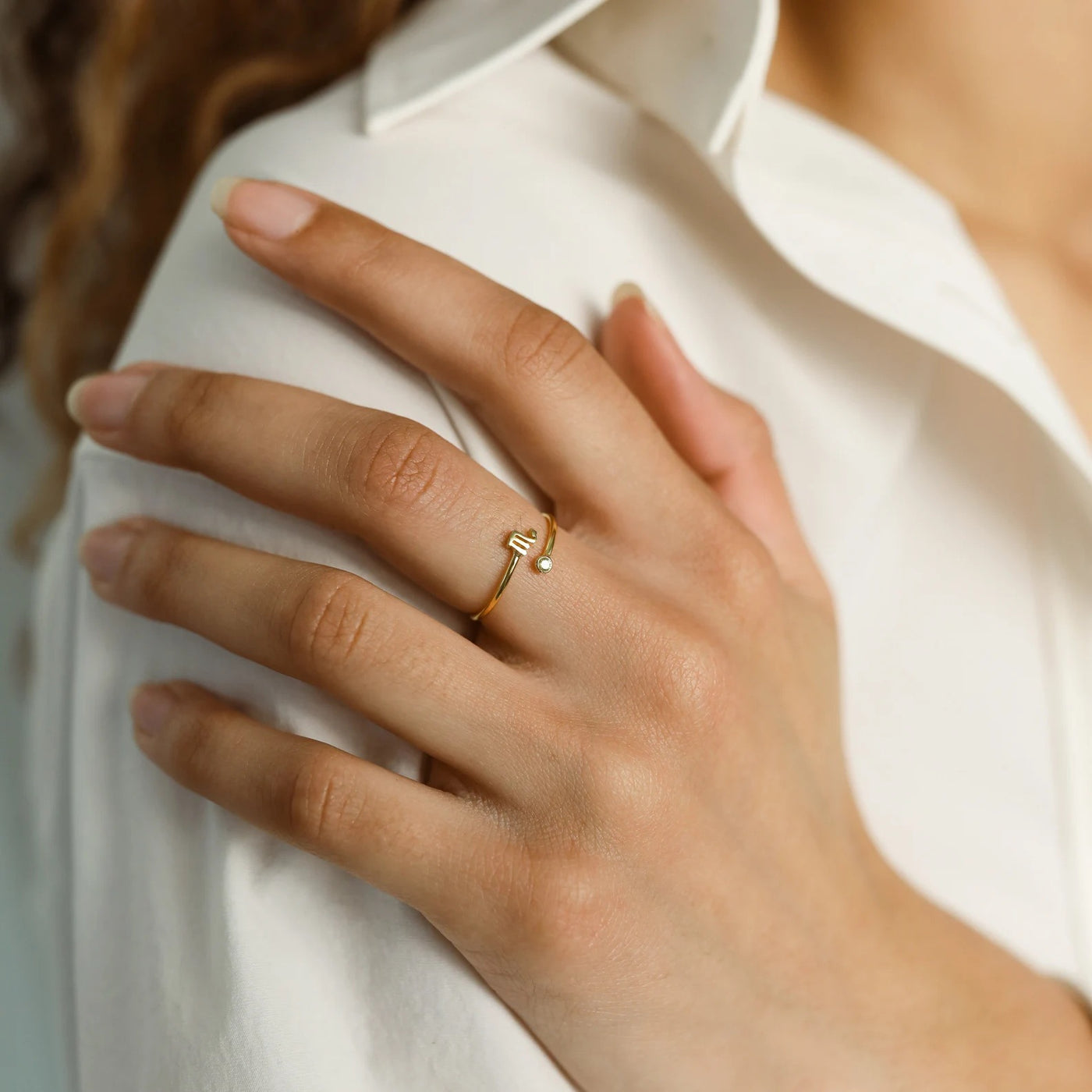 Cosmos – Bague Signe du Zodiaque et Pierre de Naissance
