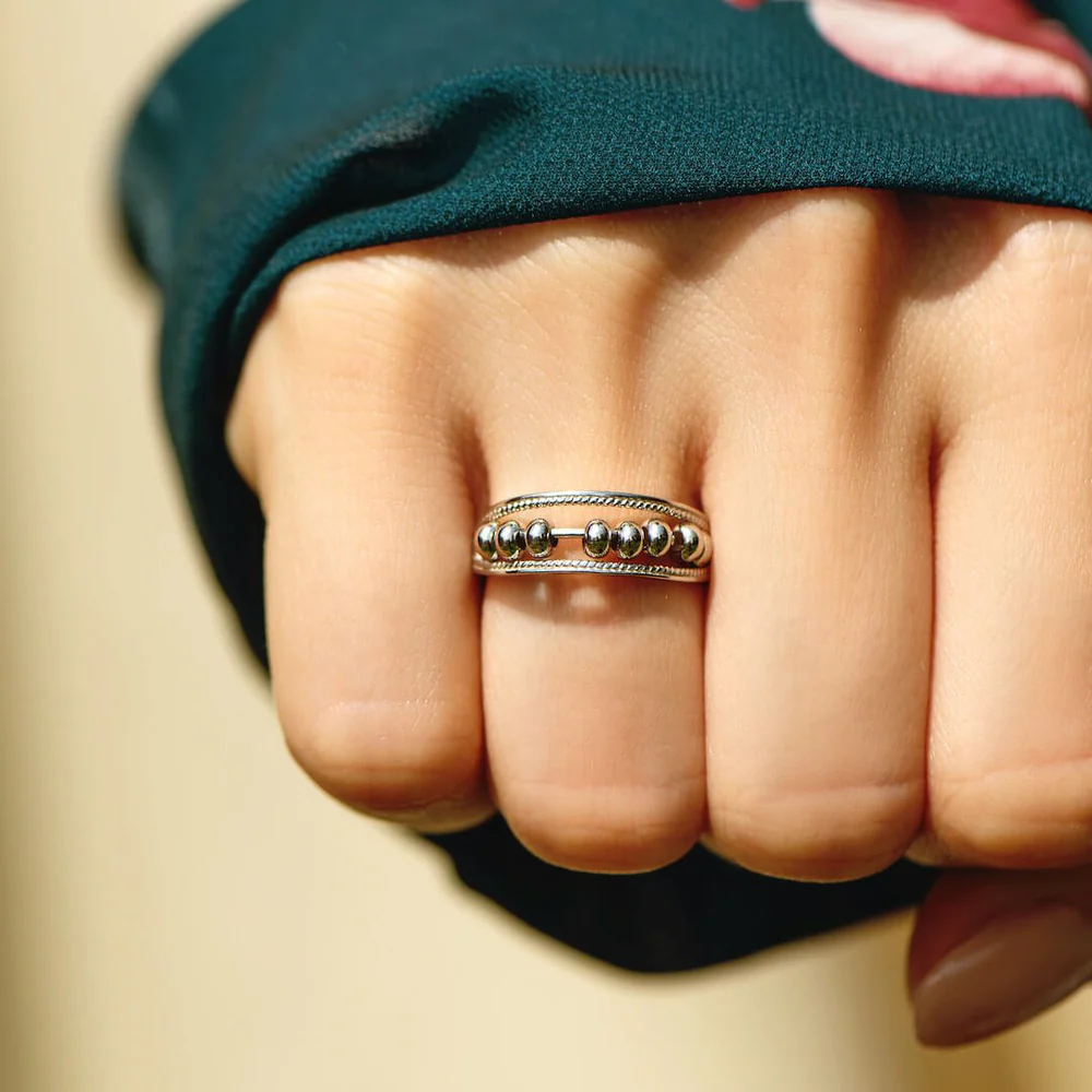 À Ma Fille™ - Bague Perles Antistress