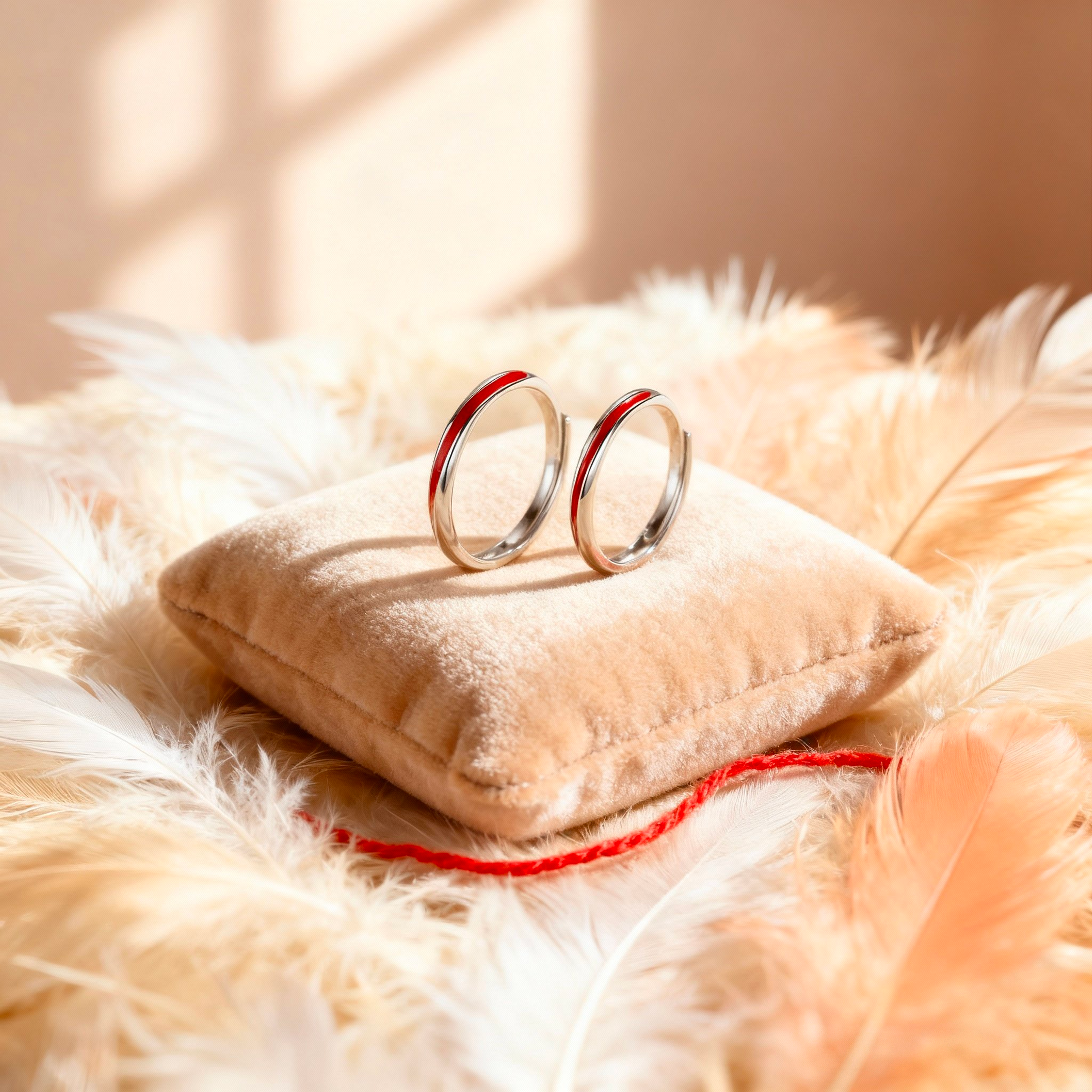 À Mon Amour - Bague Fil Rouge du Destin