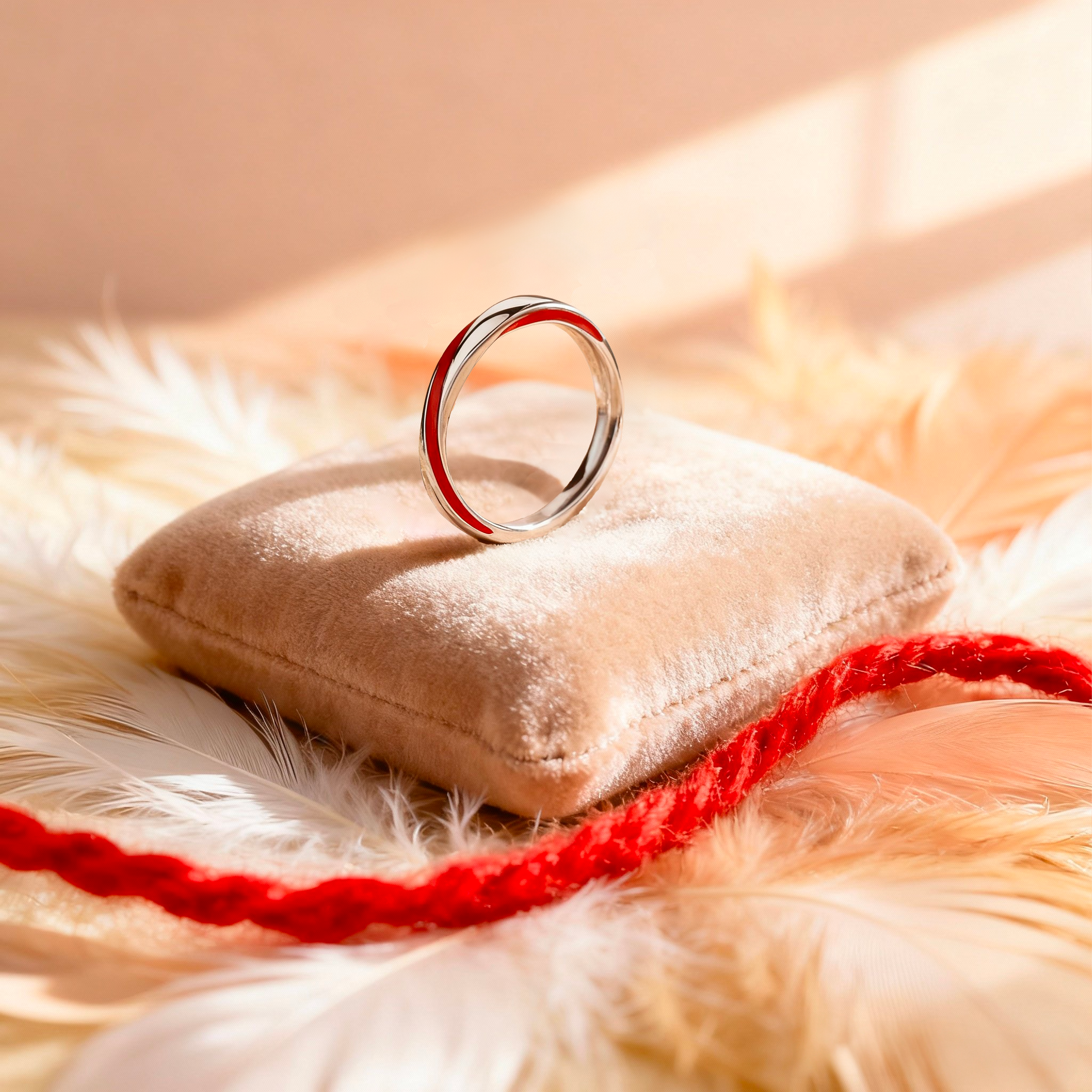 À Mon Amour - Bague Fil Rouge du Destin