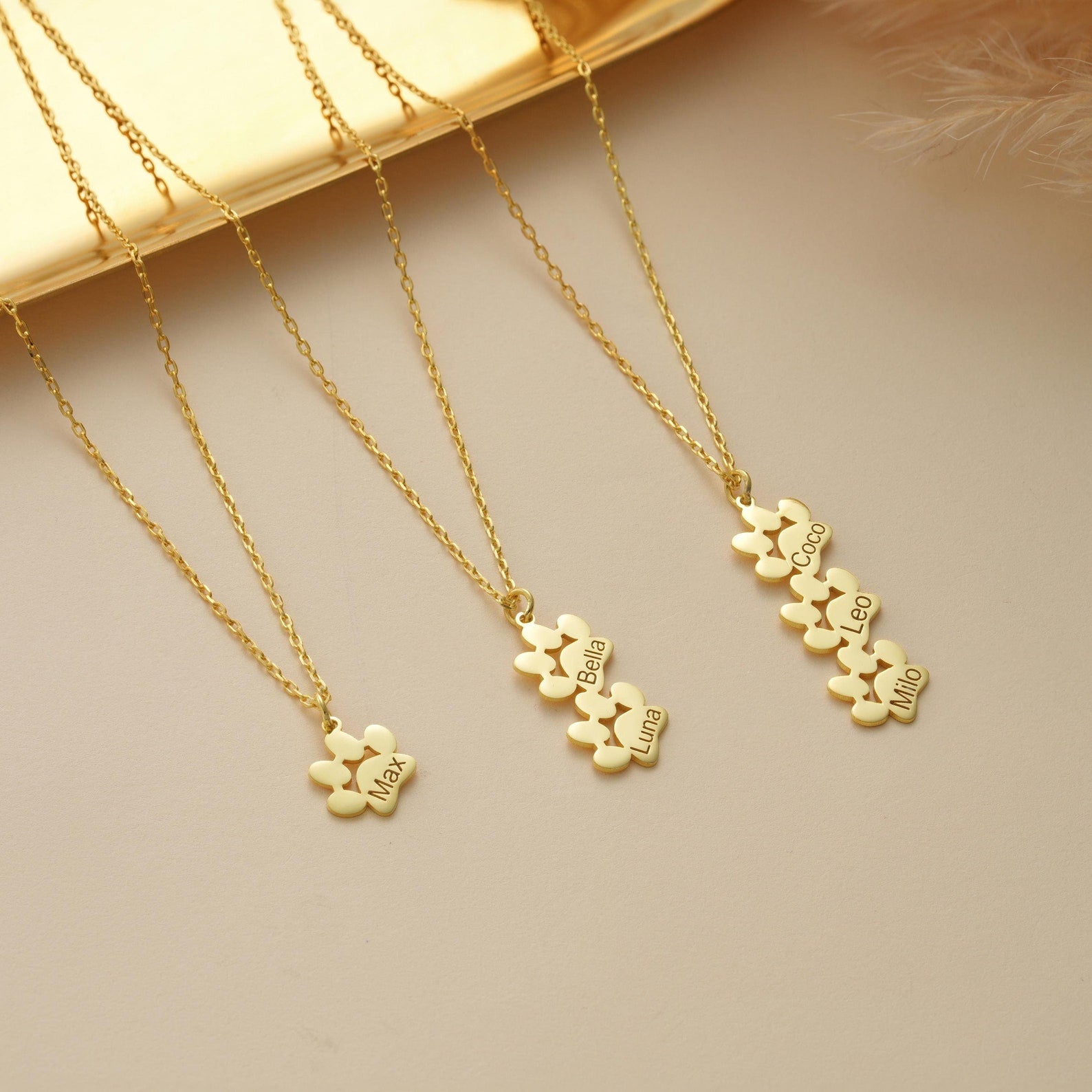 Collier Empreinte Personnalisé