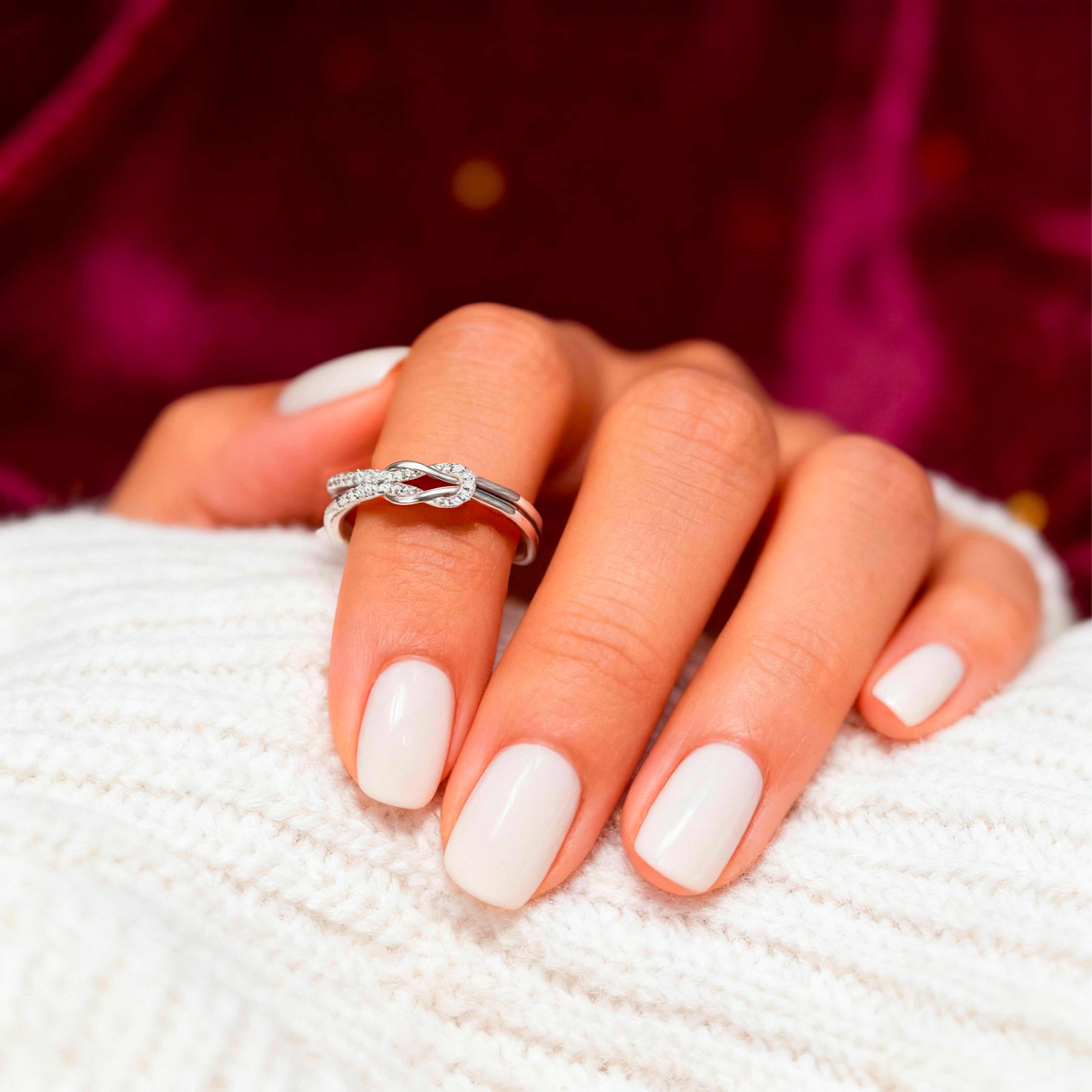 À Ma Meilleure Amie - Bague Nœud