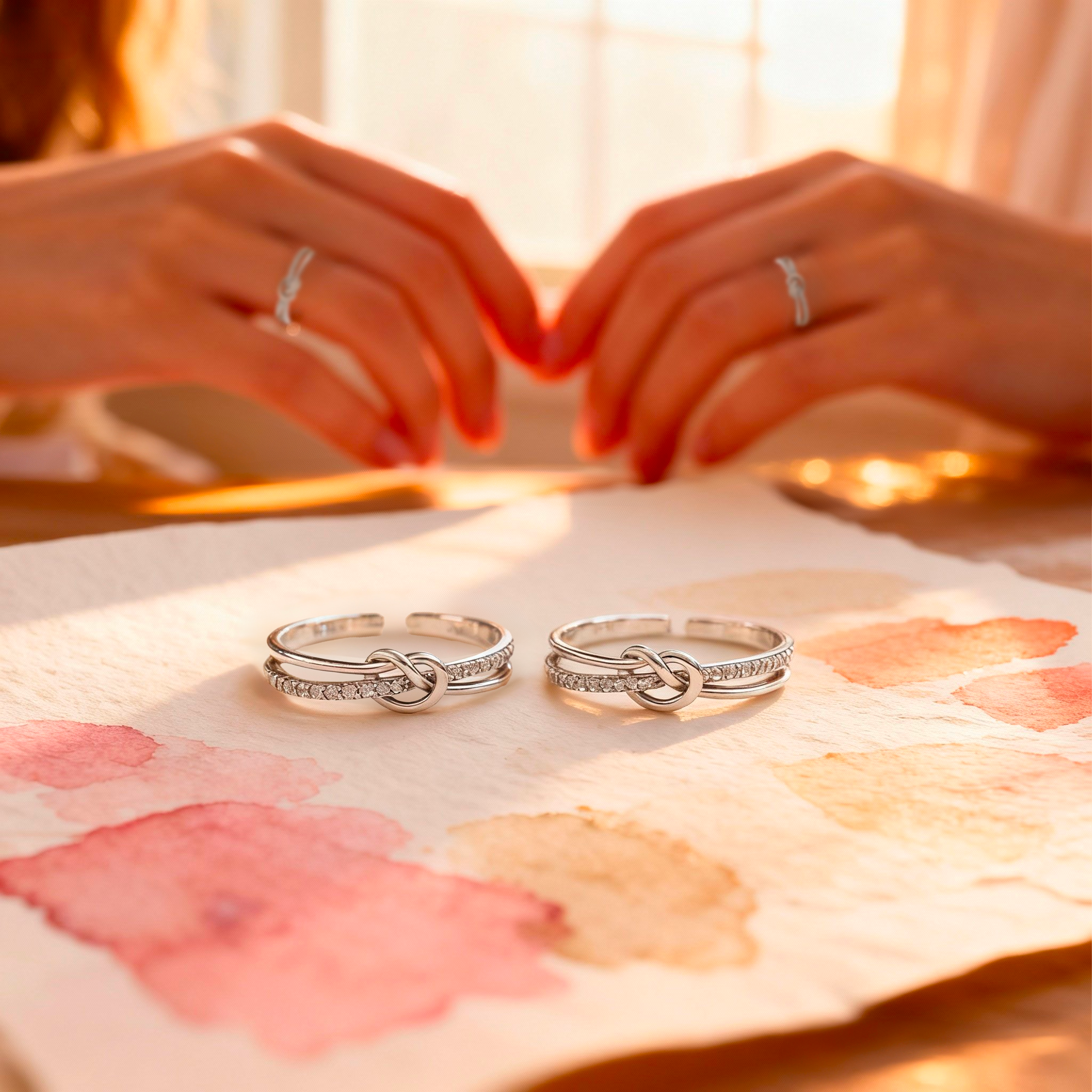 À Ma Meilleure Amie - Bague Unies Pour Toujours