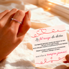 À Mon Amour - Bague Fil Rouge du Destin